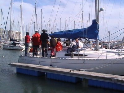 Sous le soleil en compagnie des crevettes... - TML Voile