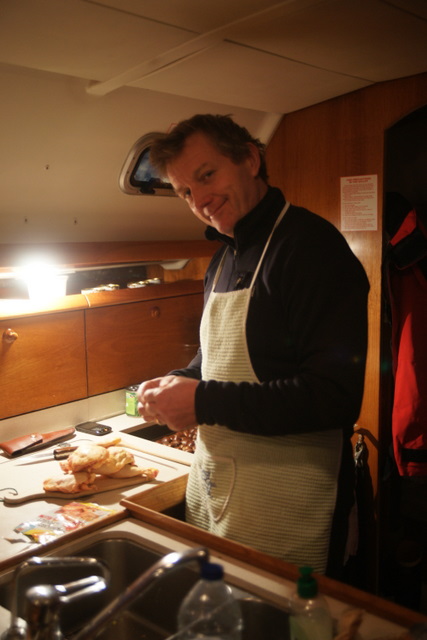 Denis en cuisine - TML Voile