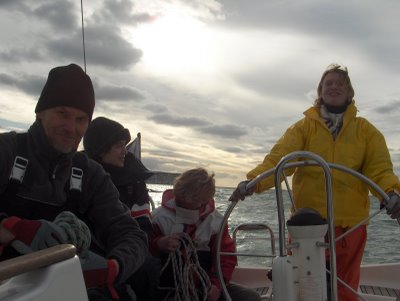 le retour - TML Voile