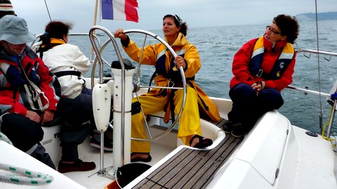 Christine à la barre 