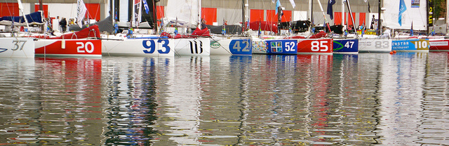 Départ de la transat Jacques Vabre 2011