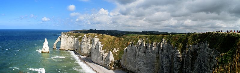 Mouillage à Étretat les 9 et 10 août