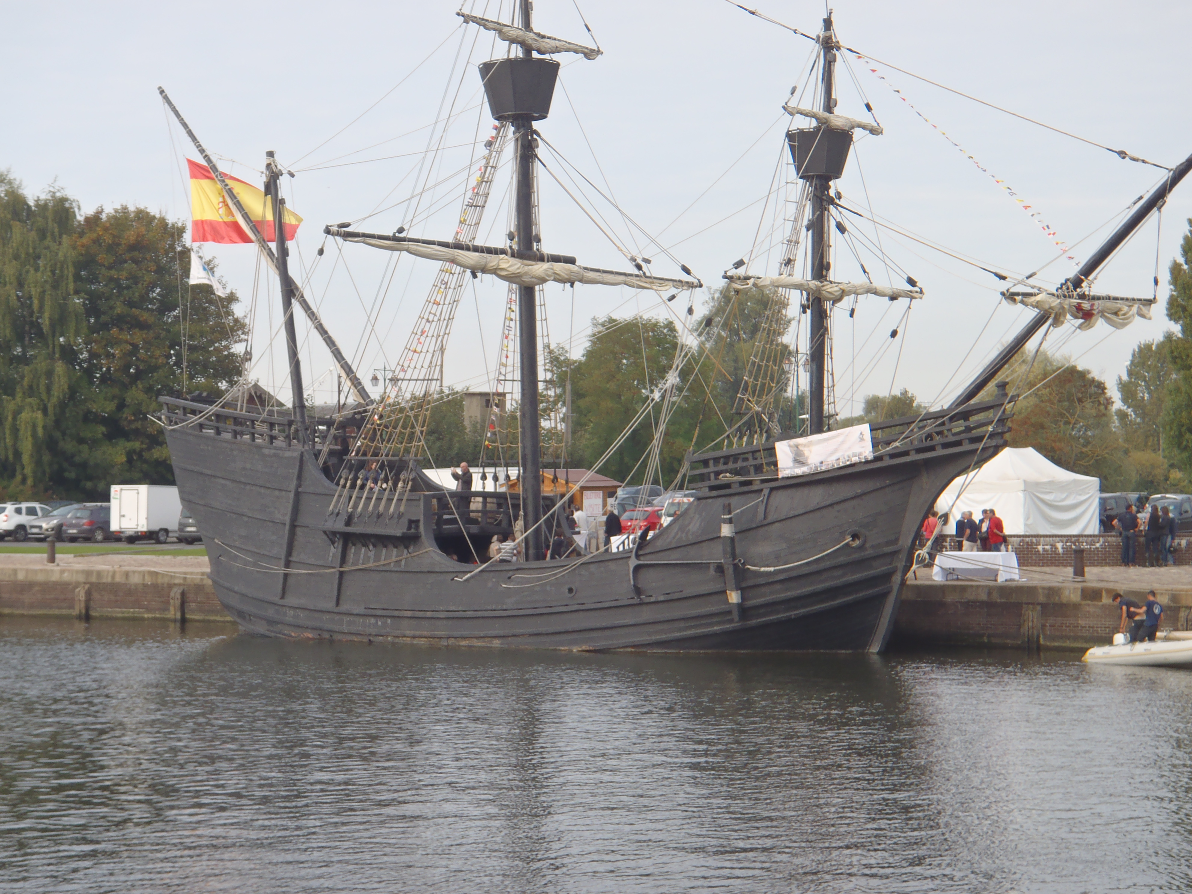 La Nao Victoria à Honfleur - TML Voile